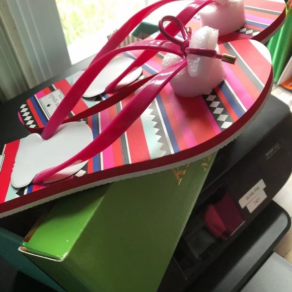 Kate Spade Nova Sandals. NIB hot pink size 10 - Picture 7 of 8